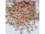 100 Pieces 1.6cm Width Red Green Embroidered Floral Lace Embellishment Applique Carousel 3