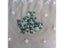 100 Pieces 1.6cm Width Red Green Embroidered Floral Lace Embellishment Applique Carousel 6