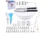 Pastry Turntable Kit For Cake Decorating With Nozzles And Stand Carousel 2