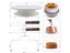 Pastry Turntable Kit For Cake Decorating With Nozzles And Stand Carousel 5