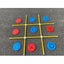 Giant Tic Tac Toe Game PVC Framed Bean Bag Toss Game Toy Carousel 8