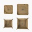Hide and Drink Foldable Valet Tray Handmade from Water Resistant Canvas Carousel 5