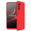 Full Body Hard PC 3-in-1 Case for OPPO Reno 5 -Red Carousel 1