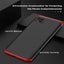 Full Body Hard PC 3-in-1 Case for Xiaomi Poco C3 -BlackSilver Carousel 6