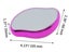 Crystal Hair Eraser, Reusable & Washable Exfoliation Hair Removal Tool, Pink Carousel 10