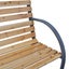 Garden Bench 112 Cm Solid Wood Fir Tokpit Carousel 3