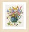 Lanarte Cross Stitch Kit - Flowers in vase Carousel 1