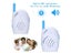 2.4GHz Wireless Digital Audio 2 Way Talk Baby Monitor With Cry Detector Music Carousel 6