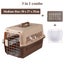 Pet travel carrier or cage dog cage cat carrier airline travel cage Medium size Carousel 1