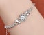 B07 Butterfly Flower Bracelet Ladies Design Sense Dress Up Hand Jewelry Carousel 2