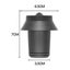 Hair Dryer to Curling Iron Styler Adapter Carousel 8