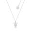 Disney Couture Kingdom Junior - Frozen 2 - Olaf and Sven Necklace White Gold Carousel 1