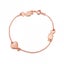 Disney Couture Kingdom - Alice In Wonderland - Heart Bracelet Rose Gold Carousel 1