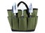 Multi Pockets Gardening Tool Bag Planting Tool Storage Tote Bag Army Green Carousel 1