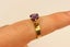 9ct Amethyst ring Carousel 8