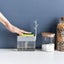 Soap Dispenser Kitchen Sponge Holder 2-in-1 Dish Soap Dispenser Carousel 9