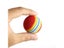 20pcs Rainbow Stripe Foam Sponge Golf Balls Swing Practice Training Aids Ball Carousel 6
