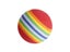 20pcs Rainbow Stripe Foam Sponge Golf Balls Swing Practice Training Aids Ball Carousel 7