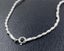 Sterling Silver Rope Necklace 26" 66cm Carousel 1