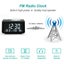 Small Digital Alarm Clock, FM Radio, Dual USB Charging Ports Carousel 5