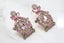 Pink Rhinestone Earrings Carousel 3