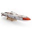TFL 1125 Water Blaster Fiberglass Racing Boat Electric Boat with 3660/2070KV ... Carousel 3