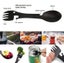 5 in 1 Camping Survival Tool Fork Knife Spoon Bottle Opener Can Opener Carousel 2