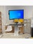 Hight Adjustable Monitor and Key Board Stand Carousel 4