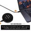 PROMATE All-in-1 USB-C Hub w/ 100W Power Delivery & 10W Qi - Black Carousel 8
