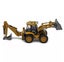 Die-cast Back Hoe Loader Two way Bulldozer Tractor Model 1:50, Metal, Huina 1704 Carousel 12