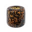 Rembrandt Leopard Glass Vase - Amber Black (SE2625) Carousel 2
