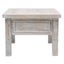 Rembrandt Barbados Side Table - Whitewash (HG2013) Carousel 3