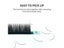 NATUHANA Korea PBT 16Rows BCDE Curl Hand Made Faux Mink Lashes For Extensions Carousel 4
