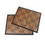 Rapee Set of 2 Bamboo Table Placemats 33 x 46 cm Carousel 1