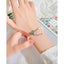 Bracelet Stainless Steel Fashion Heart Design Freshwater Pearl Charm Bracelet Carousel 3