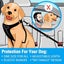 Dog Car Seat Belts Heavy Duty Adjustable Elastic Black Carousel 4