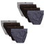 8 Pack Holeproof Cotton Briefs Classic Mens Undies Underwear Grey Black Bulk ... Carousel 1