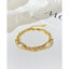 Pearls Multilayer Bracelet Stainless Steel Yellow Gold Plated Bracelet Carousel 2