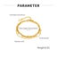 Pearls Multilayer Bracelet Stainless Steel Yellow Gold Plated Bracelet Carousel 6