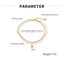 Fresh Water Pearls Stainless Steel Yellow Gold Plated Double-layered Bracelet Carousel 2