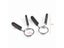 2pcs/lot 25/28/30mm Barbell Clamp Spring Collar Clip Fitness Kit Carousel 7