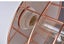 Cage Pendant Light White WITH COPPER COLOR LINES Carousel 2
