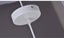 Cage Pendant Light White WITH COPPER COLOR LINES Carousel 3