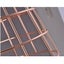 Cage Pendant Light White WITH COPPER COLOR LINES Carousel 5