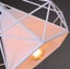 Modern Pendant Hanging Light Lampshade White Carousel 4