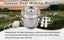 Goat Milking Machine 3L, Automatic Pulsation Vacuum Pump Milker Portable Pulse Carousel 3