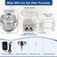 Goat Milking Machine 3L, Automatic Pulsation Vacuum Pump Milker Portable Pulse Carousel 11