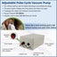 Goat Milking Machine 3L, Automatic Pulsation Vacuum Pump Milker Portable Pulse Carousel 5