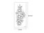 Tattoo Sticker For Women Flower Rose Peony Black Temporary Sleeve Tattoo Carousel 4