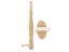 Natural Bristles Back Scrubber Shower Brush With Detachable Long Wooden Handle Carousel 6